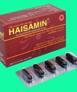 Thuốc Haisamin 200mg (Hải Sâm) tăng cường sinh lực, tráng dương, bồi bổ sức khỏe 1 thuoc haisamin 200mg hai sam tang cuong sinh luc trang duong boi bo suc khoe 3795 1 e1742129008538