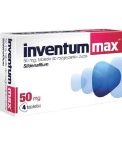 Thuốc Inventum Max (Sildenafil 50mg) điều trị rối loạn cương dương
