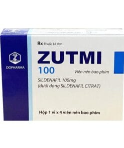Thuốc Zutmi 100 DOPHARM (Sildenafil 100mg) điều trị rối loạn cương dương