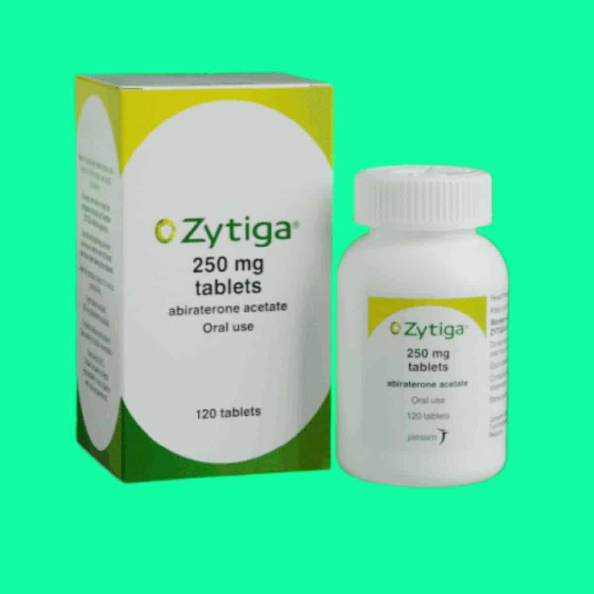 Thuốc Zytiga 250mg JANSSEN H/100v điều trị ung thư tuyến tiền liệt 2 Thuốc zytiga 250mg là thuốc gì? | thuoctotgiasi.shop