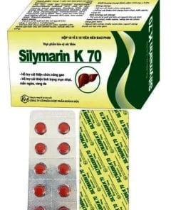 Thuốc Silymarin K 70 (Silymarin 70mg) H/100v tăng cường chức năng gan