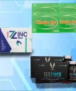 Thuốc Testofe Pro Esico 30 viên hỗ trợ sinh lý, tăng cường sinh lực, bổ thận tráng dương 2 Testofe, Ciatic 20, Zinc max