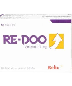 RE-DOO 10 (Vardenafil 10mg) Reliv H/4v điều trị rối loạn cương dương ED, yếu sinh lý, xuất tinh sớm