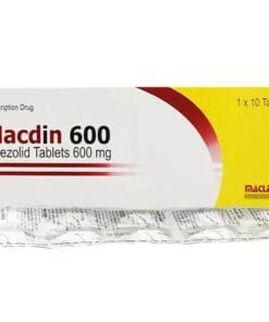 Thuốc MACDIN 600 (Linezolid 600mg) Macleods H/100v