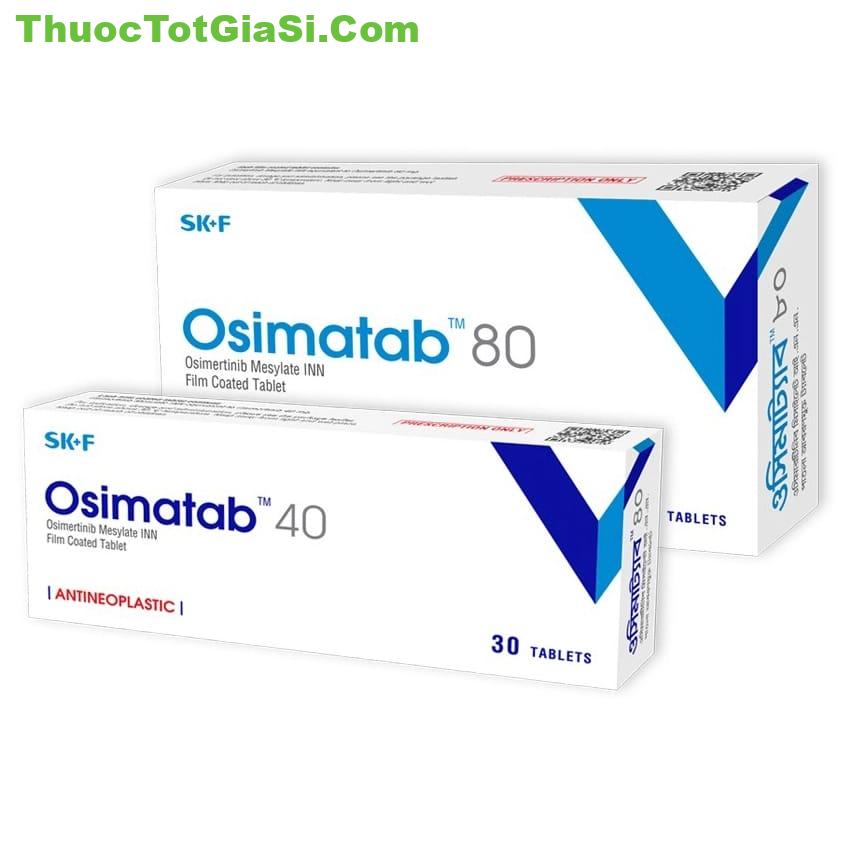 Thuốc OSIMATAB 80 (Osimertinib 80mg) - ĐIỀU TRỊ UNG THƯ PHỔI 3 Thuốc OSIMATAB 80mg giá bao nhiêu? | THUOCTOTGIASI.COM