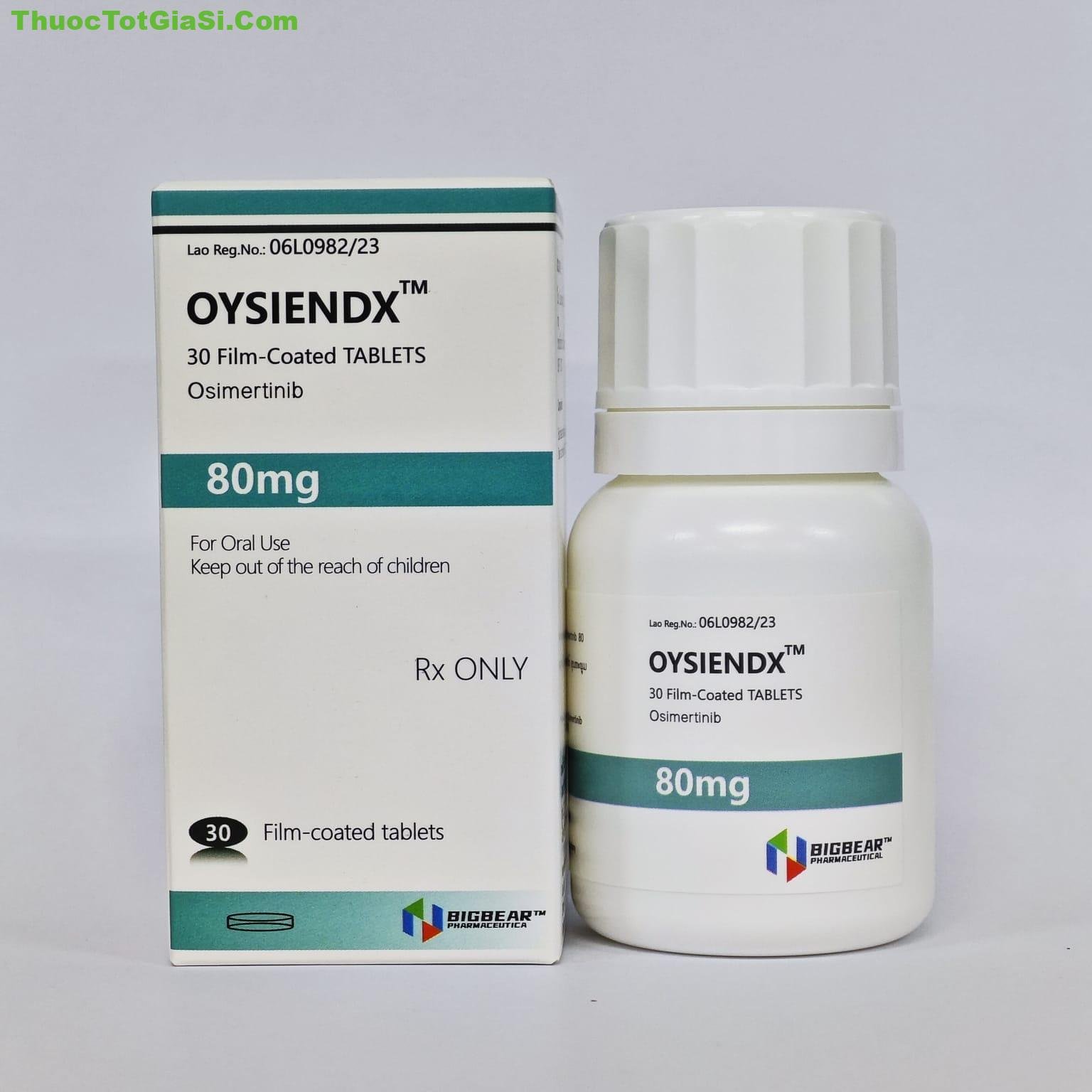 Thuốc OYSIENDX (Osimertinib 80mg) H/30v điều trị ung thư Phổi 5 Thuốc OYSIENDX (Osimertinib 80mg) | THUOCTOTGIASI.COM