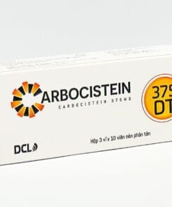 ARBOCISTEIN 375DT (Carbocisteine 375mg) H/30v điều trị bệnh phổi tắc nghẽn mạn tính, viêm phế quản