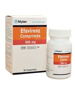 Efavirenz Comprimes 600mg MYLAN điều trị HIV hộp 30 viên
