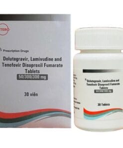 Thuốc HETERO Dolutegravir Lamivudine Tenofovir 50/300/300mg H/30v điều trị ARV