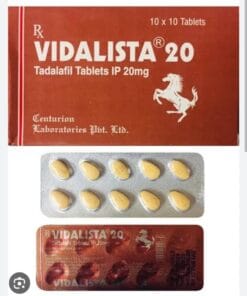 VIDALISTA 20 (Tadalafil 20mg) điều trị rối loạn cương dương hiệu quả nhanh 1 vidalista 20 ta 5131