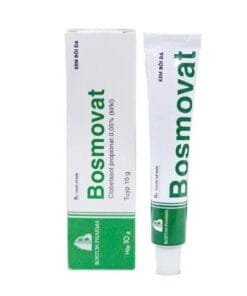 BOSMOVAT (Clobetasol Propionat 0.05%) Boston 10g điều trị vảy nến, viêm da cơ địa, dị ứng da, viêm ngứa ngoài da