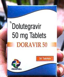 DORAVIR 50 Dolutegravir 50mg PROSPERA hộp 30 viên thuốc kháng virus điều trị HIV