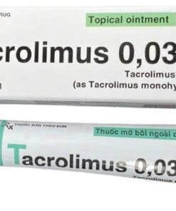 Tacrolimus 0.03% Davi 10g điều trị viêm da dị ứng, chàm, viêm da cơ địa, bạch tạng