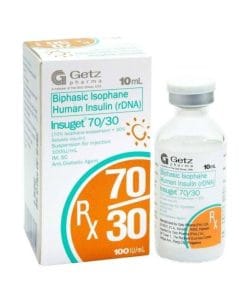Diamisu 70/30 (Insuget 70/30)-Getz Pharma 100IU/ml thuốc tiêm insulin điều trị bệnh tiểu đường