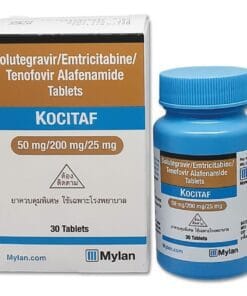 Kocitaf 50/200/25mg Mylan (Dolutegravir/Emtricitabine/Tenofovir Alafenamide) điều trị virus HIV