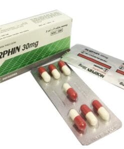 MORPHIN 30mg DOPHARMA hộp 3 vỉ x 7 viên thuốc giảm đau mạnh