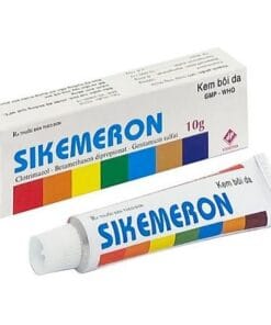 SIKEMERON 10g (Kem bôi 7 màu) bôi nấm ngứa ngoài da thông thường