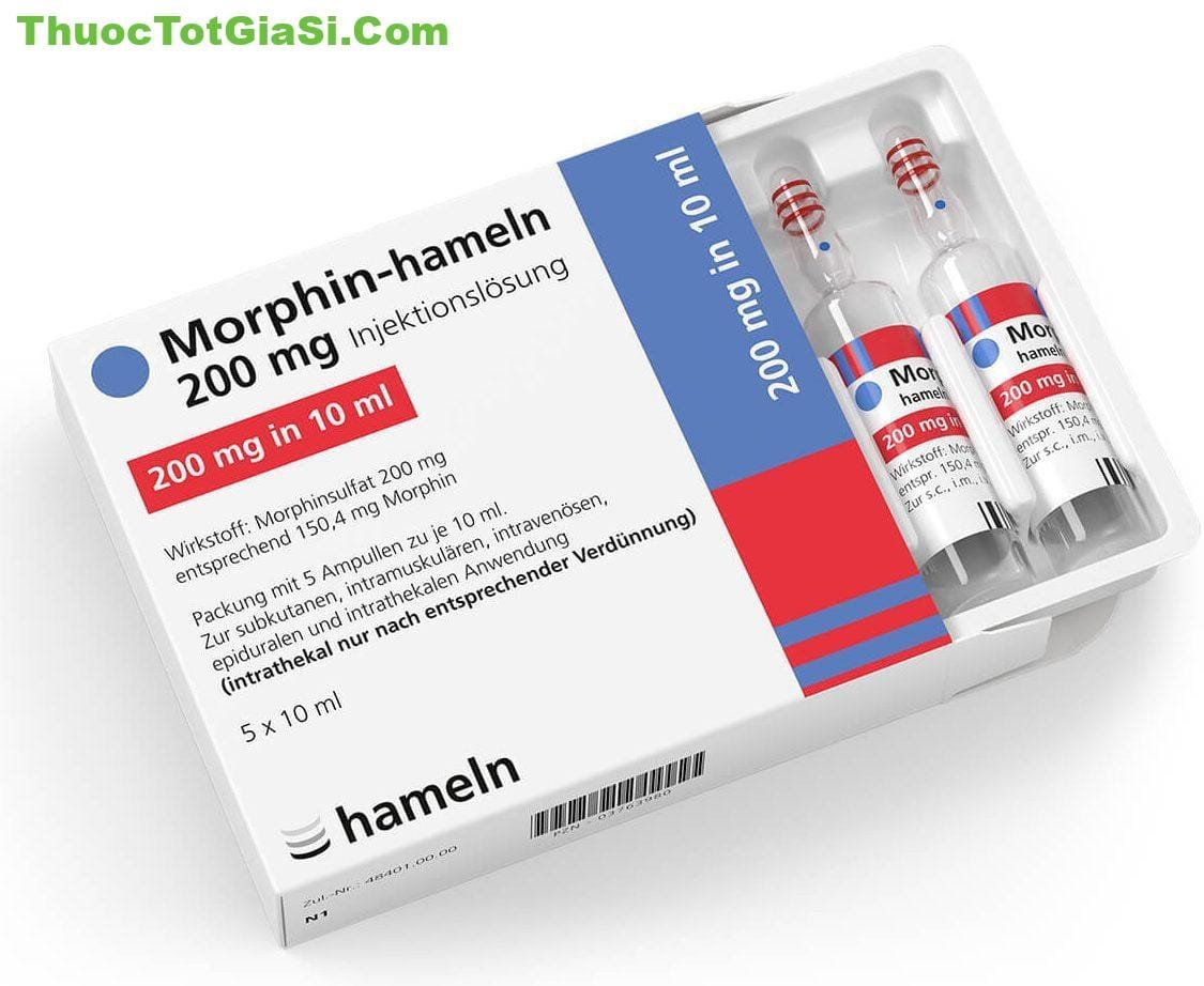 Thuốc Morphin Hameln – thuốc tiêm giảm đau 5 Morphin Hameln giá bao nhiêu? mua ở đâu? |thuoctotgiasi.shop