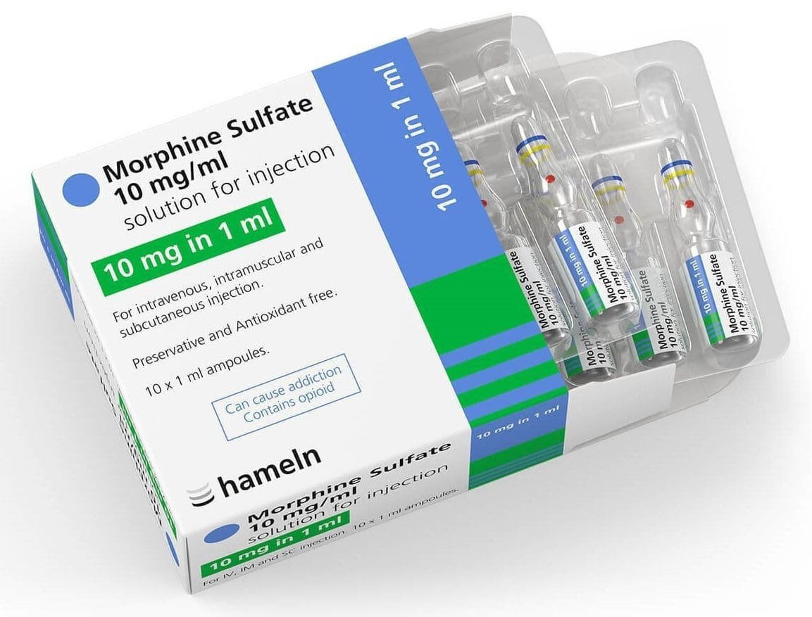 Thuốc Morphin Hameln – thuốc tiêm giảm đau 8 Morphine Sulfate 10mg giá bao nhiêu? mua ở đâu? |thuoctotgiasi.shop
