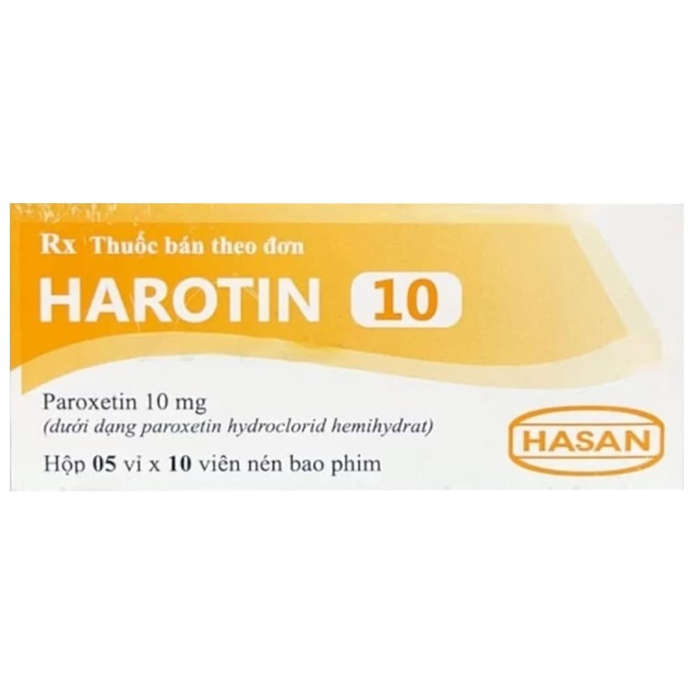 Thuốc Harotin 10 (Paroxetin 10mg) – Giải Pháp Hỗ Trợ Trầm Cảm, Lo Âu Hiệu Quả 3 Harotin 10 giá bao nhiêu? mua ở đâu? |thuoctotgiasi.shop