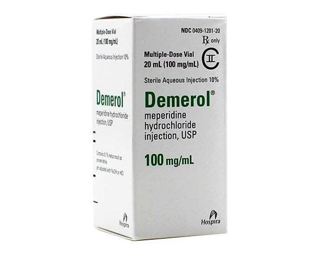 Demerol 100mg/ml (Meperidine hydrochloride)-thuốc tiêm giảm đau 2 Demerol giá bao nhiêu? mua ở đâu? |Thuoctotgiasi.com