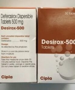 Desirox 500 Cipla (Deferasirox 500mg) điều trị tình trạng ứ Sắt mạn tính