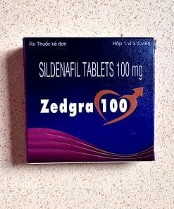Zedgra 100 (Sildenafil 100mg) hộp 4 viên- điều trị rối loạn cương dương 6 Zedgra 100 Sildenafil 100mg Zota