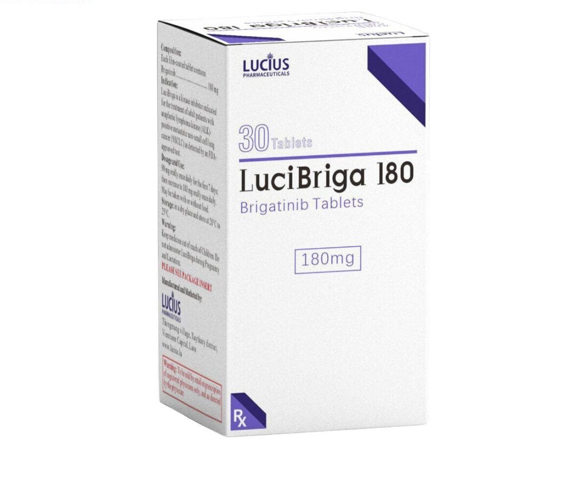LuciBriga 180 (Brigatinib 80mg) điều trị ung thư phổi 2 LuciBriga 180mg là thuốc gì? mua ở đâi? |thuoctotgiasi.shop