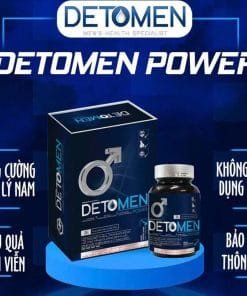 Viên Uống Detomen Power Bổ Sung Kẽm – Tăng Cường Sinh Lý Nam Giới, Bổ Thận
