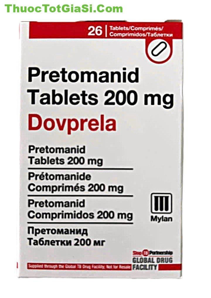 Dovprela (Pretomanid Tablets 200mg dovprela 200 mg