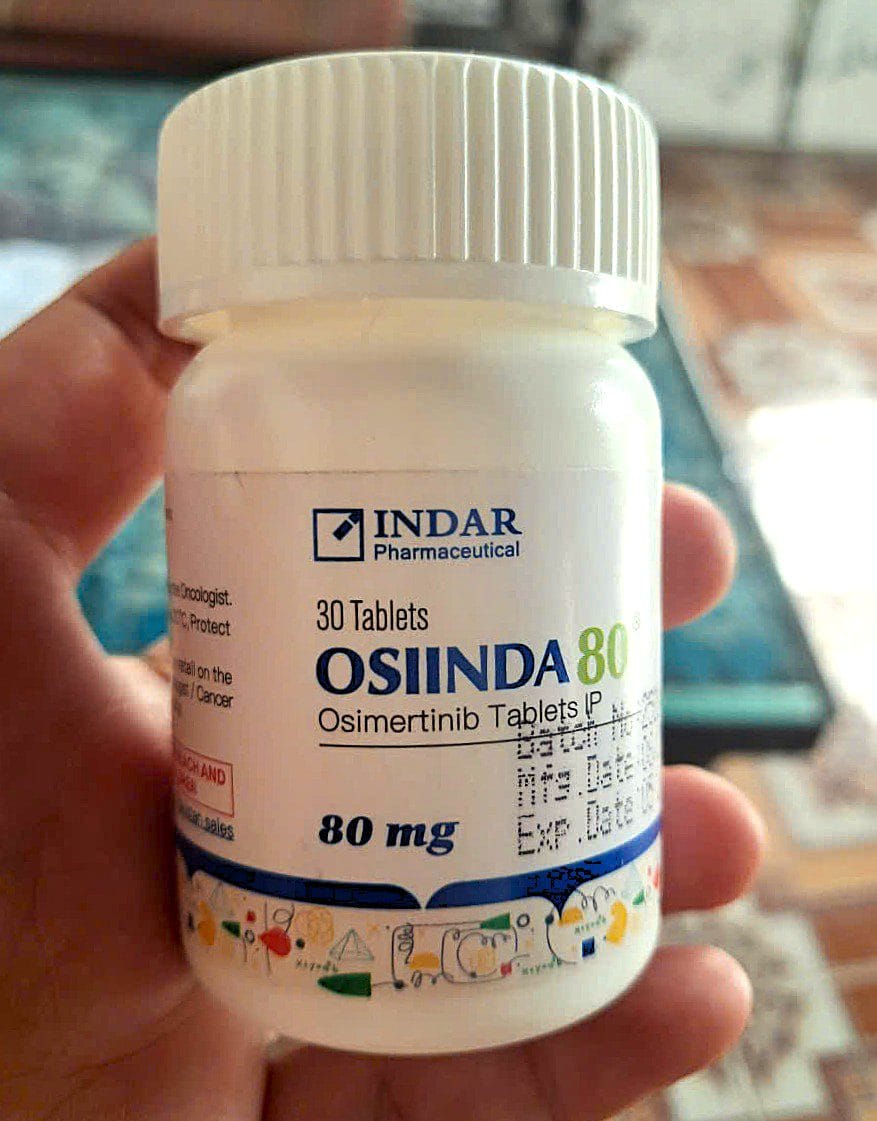 Osiinda 80 (Osimertinib 80mg) – Thuốc điều trị ung thư phổi EGFR chính hãng Indar Osiinda 80 (Osimertinib 80mg) – Thuốc điều trị ung thư phổi EGFR chính hãng Indar