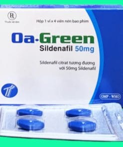 Thuốc OA Green Sildenafil 50mg – Cải thiện sinh lý nam, tăng khả năng cương dương hiệu quả 2 OA Green Sildenafil 50mg