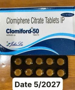 Clomiford 50 – Thuốc Kích Thích Rụng Trứng, Hỗ Trợ Tăng Khả Năng Thụ Thai Hiệu Quả | Clomiphene Citrate 50mg Chính Hãng