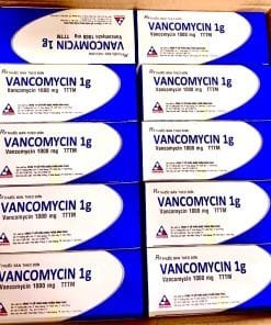 Vancomycin 1g / 500mg – Thuốc kháng sinh điều trị nhiễm khuẩn nặng, viêm phổi, viêm màng não, MRSA hiệu quả 1 img 4643