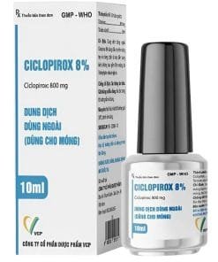 Sơn móng Ciclopirox 8%