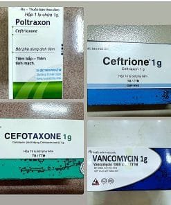 Vancomycin 1g / 500mg – Thuốc kháng sinh điều trị nhiễm khuẩn nặng, viêm phổi, viêm màng não, MRSA hiệu quả 3 Hình ảnh thuốc Vancomycin 1g – kháng sinh mạnh điều trị nhiễm khuẩn nặng và viêm phổi do MRSA.