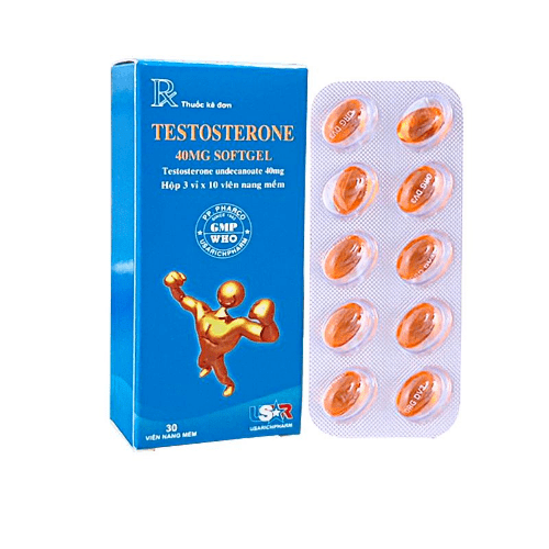 Thuốc TESTOSTERONE 40mg USARICHPHARMA hộp 30 viên 4 Testosterone 40mg Phong Phú là thuốc gì, giá bao nhiêu, mua ở đâu? |thuoctotgiasi.shop