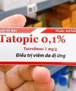 Thuốc Tatopic 0,1% (Tacrolimus 1mg/g)