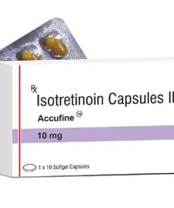Thuốc Accufine 10mg (Isotretinoin 10mg) – Điều Trị Mụn Nặng Hiệu Quả, Chính Hãng