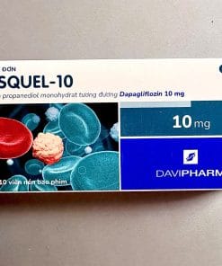 Dipasquel-10 (Dapagliflozin 10mg) – Thuốc điều trị tiểu đường type 2 hiệu quả