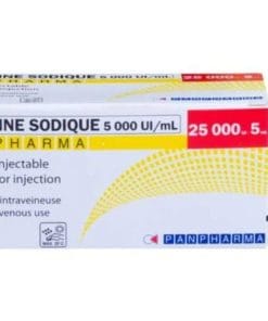 Heparine Sodique 5000 UI/ml Panpharma – Thuốc chống đông máu dạng tiêm hiệu quả