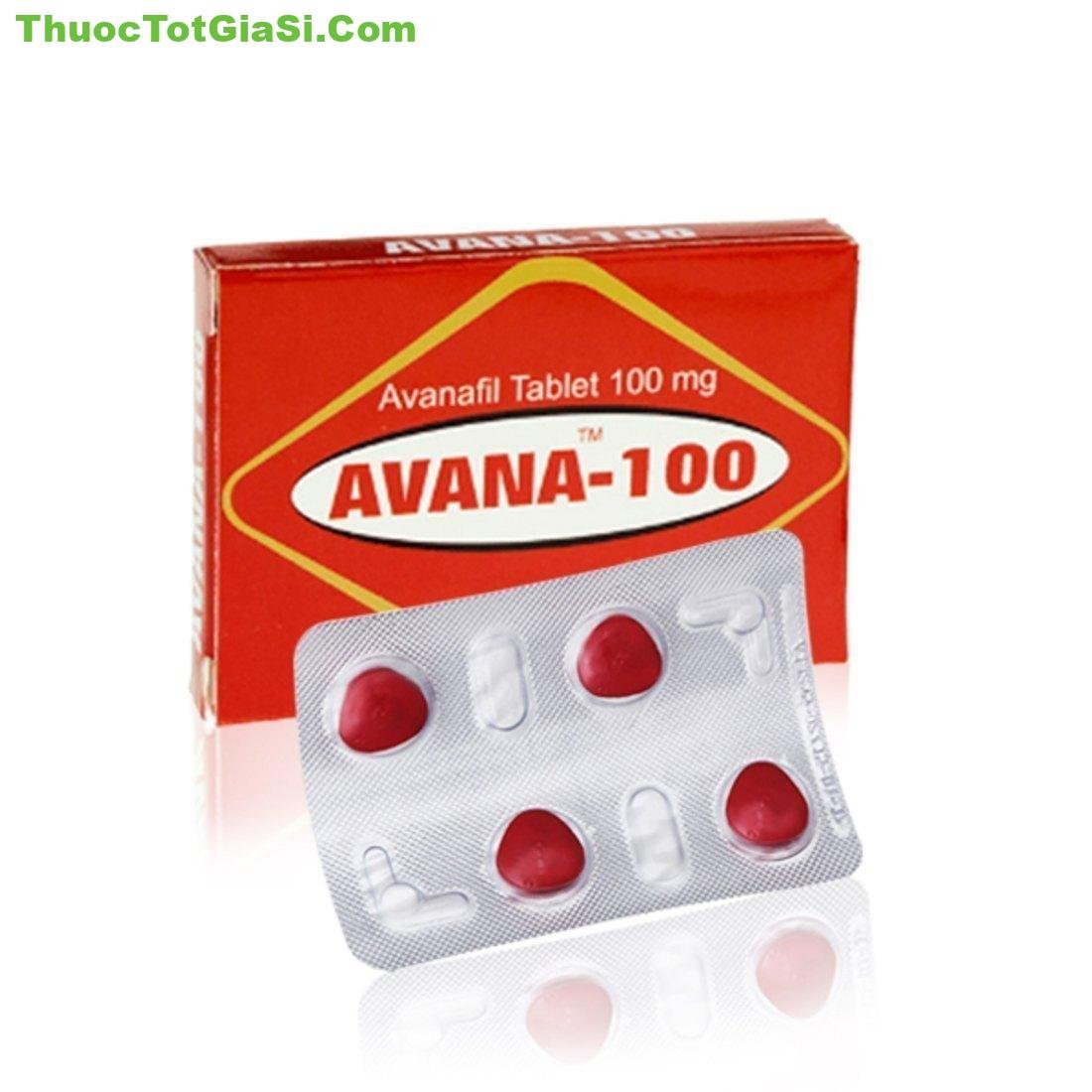 AVANA-100 (Avanafil 100mg) – Thuốc trị rối loạn cương dương hiệu quả, tác dụng nhanh, ít tác dụng phụ 3 Avana 100 Mg giá bao nhiêu? công dụng gì? |thuoctotgiasi,com
