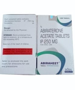Abiraheet 250mg (Abiraterone Acetate) – Thuốc điều trị ung thư tuyến tiền liệt hiệu quả 2 Abiraheet 250mg (Abiraterone Acetate) – Thuốc điều trị ung thư tuyến tiền liệt hiệu quả