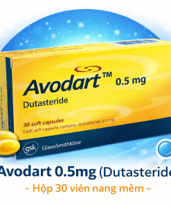 Avodart 0.5mg giá bao nhiêu | Dutasteride trị phì đại tuyến tiền liệt