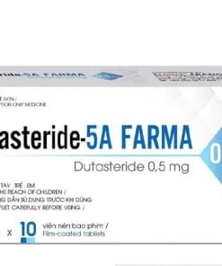 DUTASTERIDE-5A FARMA 0,5MG – THUỐC ĐIỀU TRỊ PHÌ ĐẠI TUYẾN TIỀN LIỆT HIỆU QUẢ