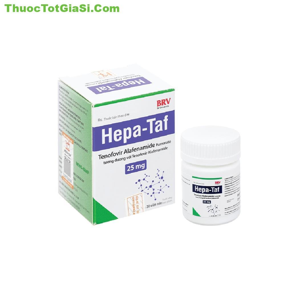 Hepa-Taf 25mg (Tenofovir Alafenamide) – Công Dụng, Liều Dùng, Giá Bán Và Lưu Ý Khi Sử Dụng 5 Hepa-Taf 25mg (Tenofovir Alafenamide) – Công Dụng, Liều Dùng, Giá Bán Và Lưu Ý Khi Sử Dụng