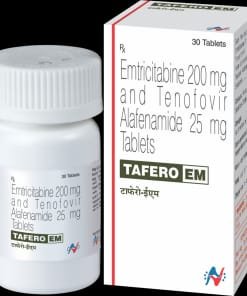 TAFERO EM – Thuốc điều trị HIV hiệu quả (Emtricitabine 200mg + Tenofovir Alafenamide 25mg) 1 TAFERO EM – Thuốc điều trị HIV hiệu quả (Emtricitabine 200mg + Tenofovir Alafenamide 25mg)