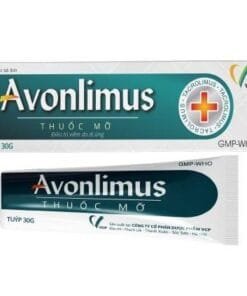 Thuốc Avonlimus (Tacrolimus 0.03) 15g VCP điều trị chàm, vảy nến, viêm da cơ ở trẻ em