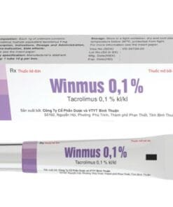 Winmus 0.1% (Tacrolimus 0.1%) Là Thuốc Gì? Công Dụng, Cách Dùng Và Giá Bán