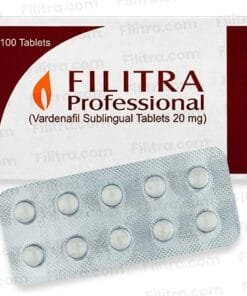 Filitra Professional 20mg (Vardenafil Sublingual Tablets) – Thuốc hỗ trợ điều trị rối loạn cương dương
